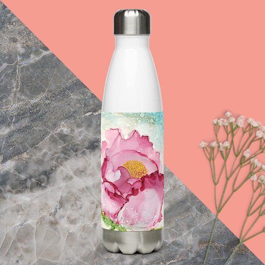 Peony Stainless steel water bottle